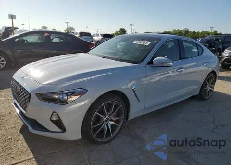 2020 Genesis G70 Prestige из США, поврежденный, VIN KMTG34LE1LU050912